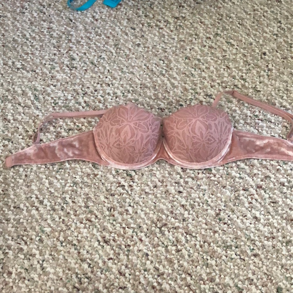 pink push up bra